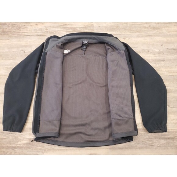 North Face WindWall Heavyweight Fleece Jacket Black Sz M Performance Full Zip - Picture 7 of 16